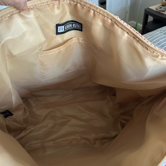 Aloha Vibes Pink and Gold Tote Bag - Picture 4 of 5